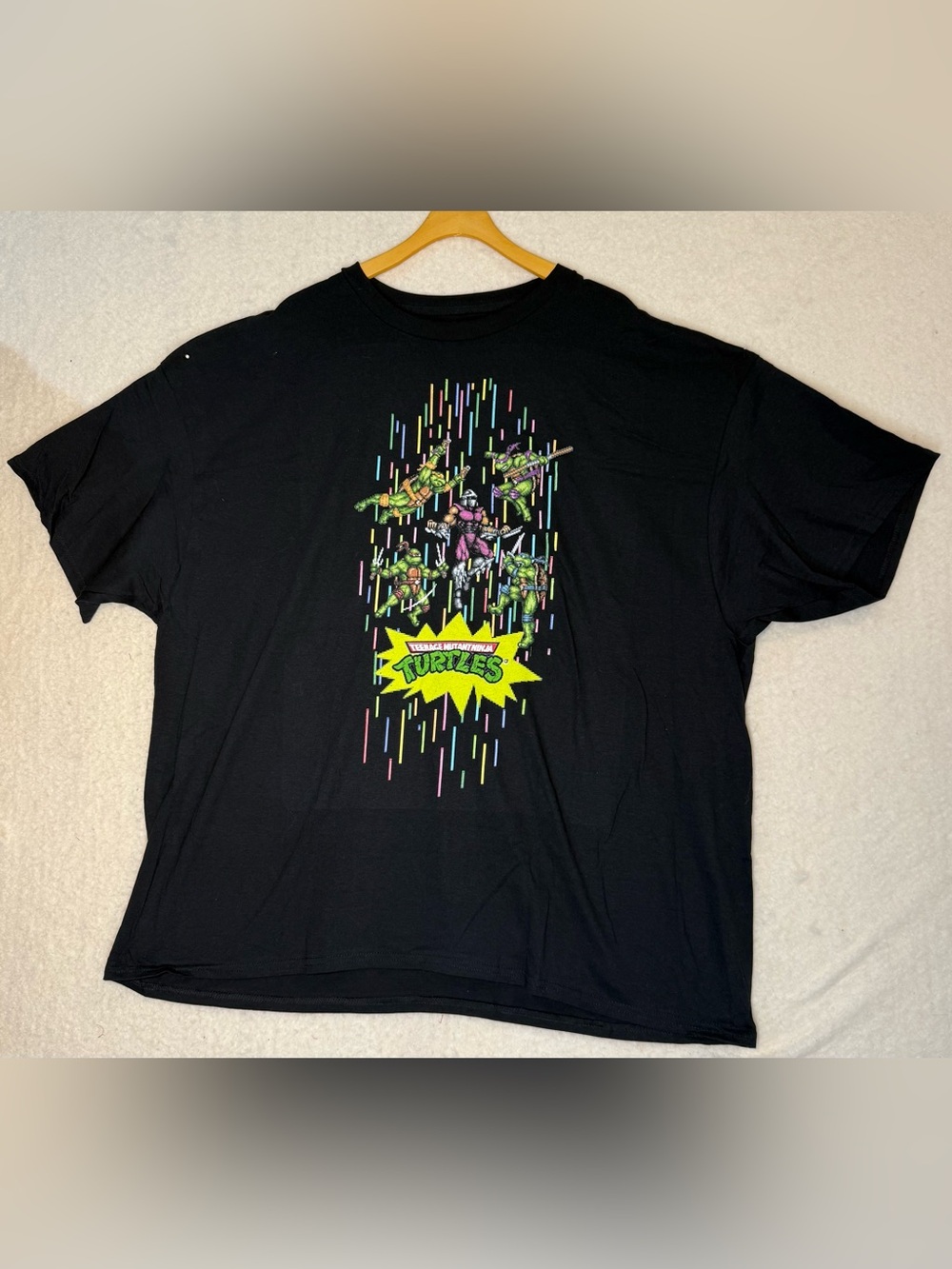 Nickelodeon Black TMNT Lootwear 3XL Graphic Tee NWOT